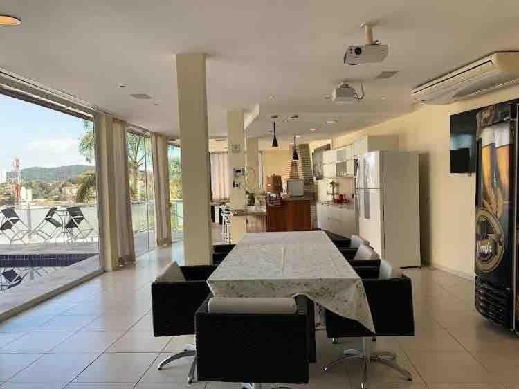 Вилла Mansao Casa Blanca Em Sao Roque C/ 5 Vagas Garagem Экстерьер фото